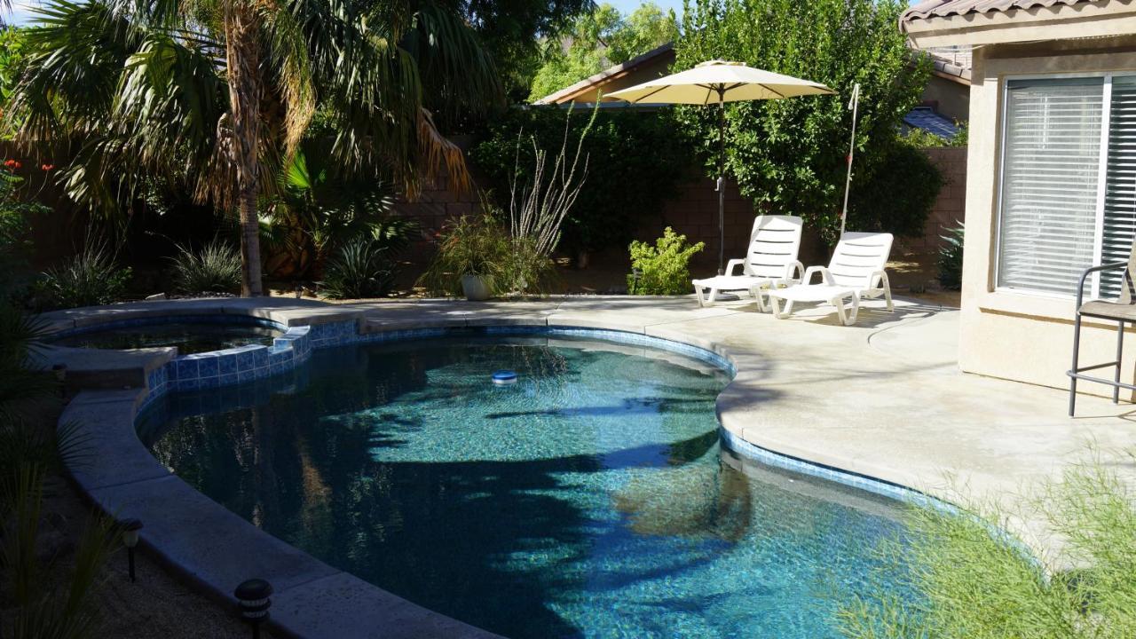 3 Bedroom House With Private Pool, Spa&Golf Course! La Quinta Bagian luar foto