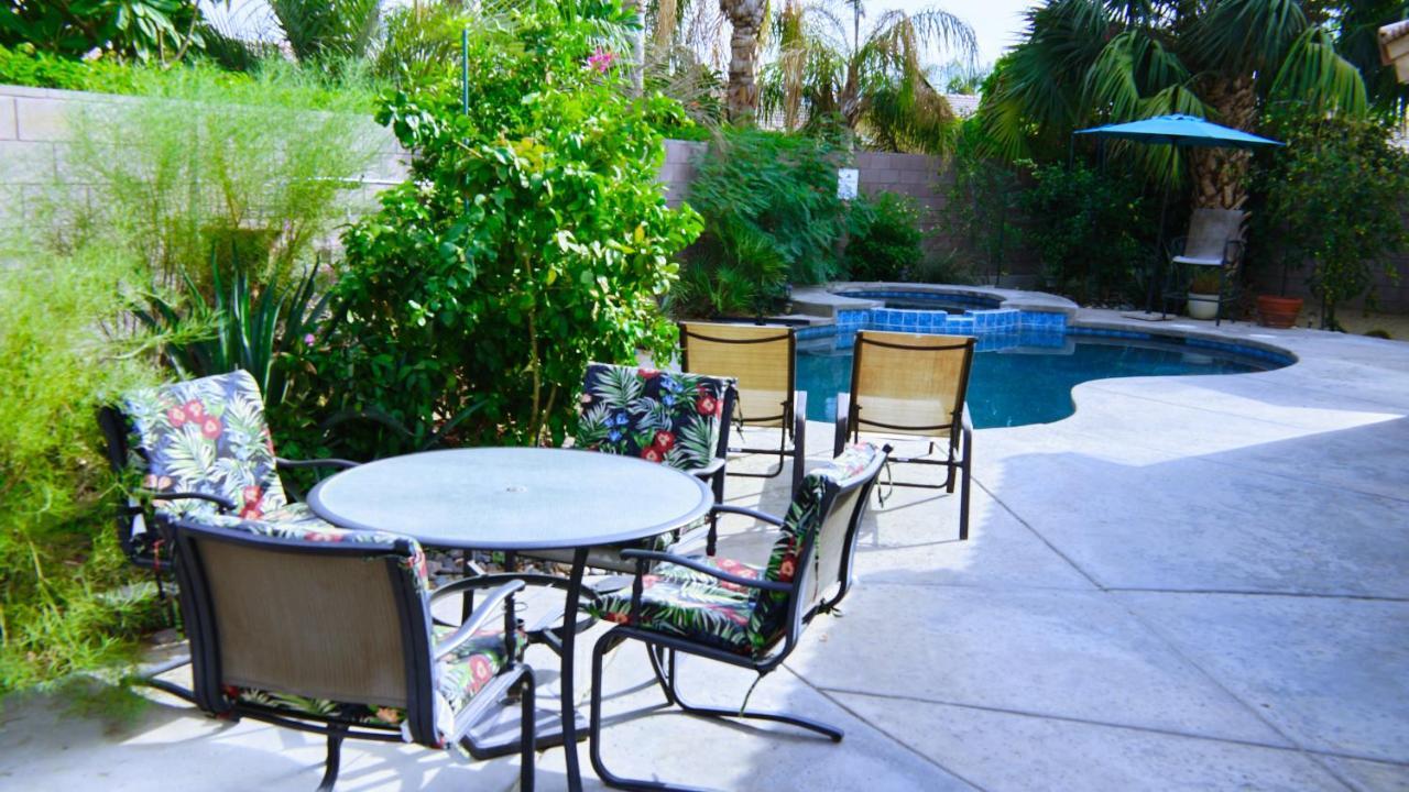 3 Bedroom House With Private Pool, Spa&Golf Course! La Quinta Bagian luar foto